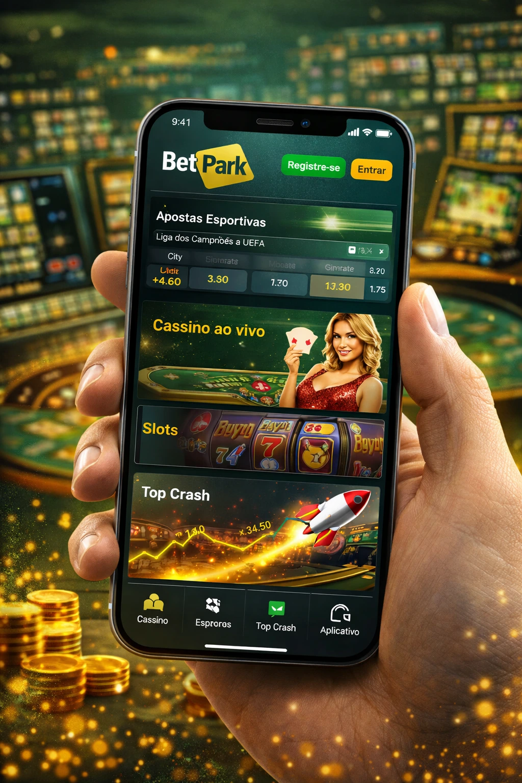 Baixe o aplicativo betpark.