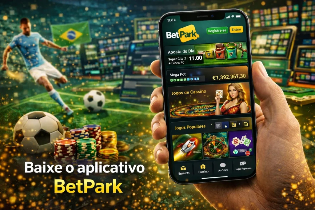 Betpark aplicativo móvel.